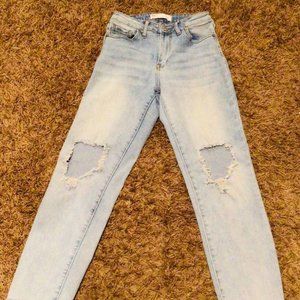 Light wash Blue RSQ Denim ( High Rise Straight Leg)